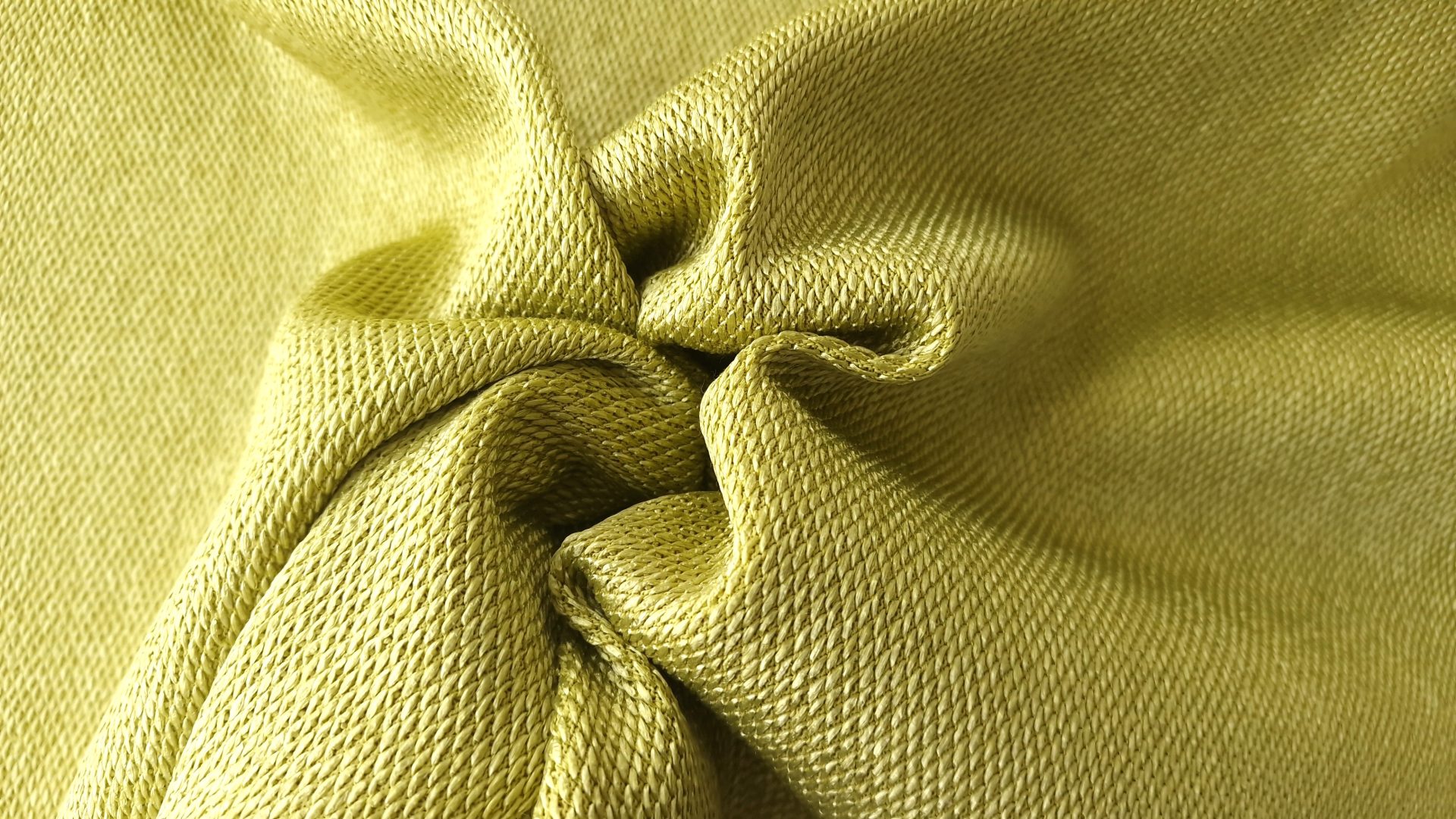 Tesatura naturala din bumbac si rafie kaki deschis - imagine 4