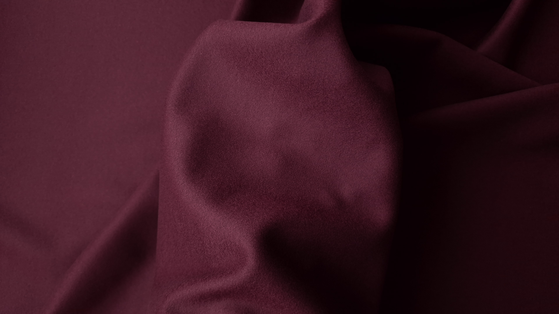 Stofa medie grena din lana virgina si casmir VAL1479 - imagine 4