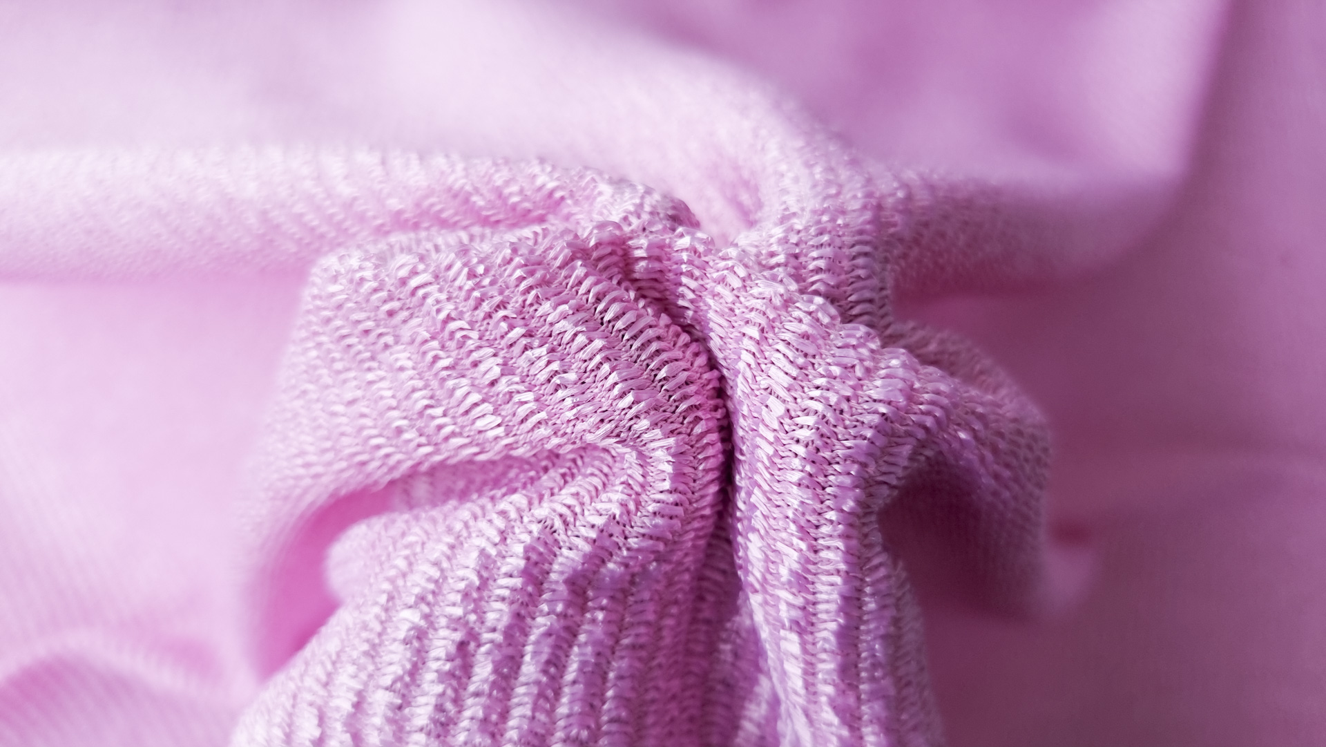 Tesatura naturala din bumbac si rafie roz lila - imagine 4