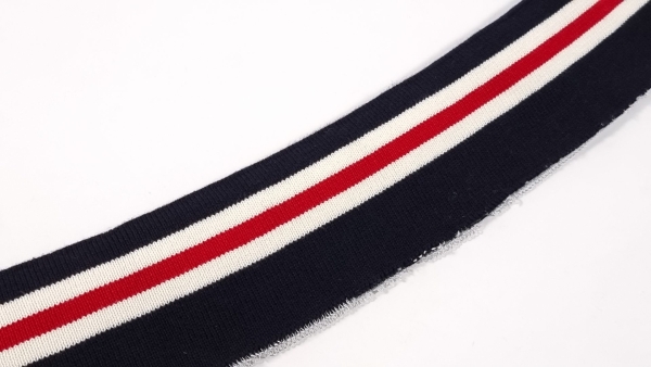 Banda elastica din jerse bleumarin pentru mansete MCL022R