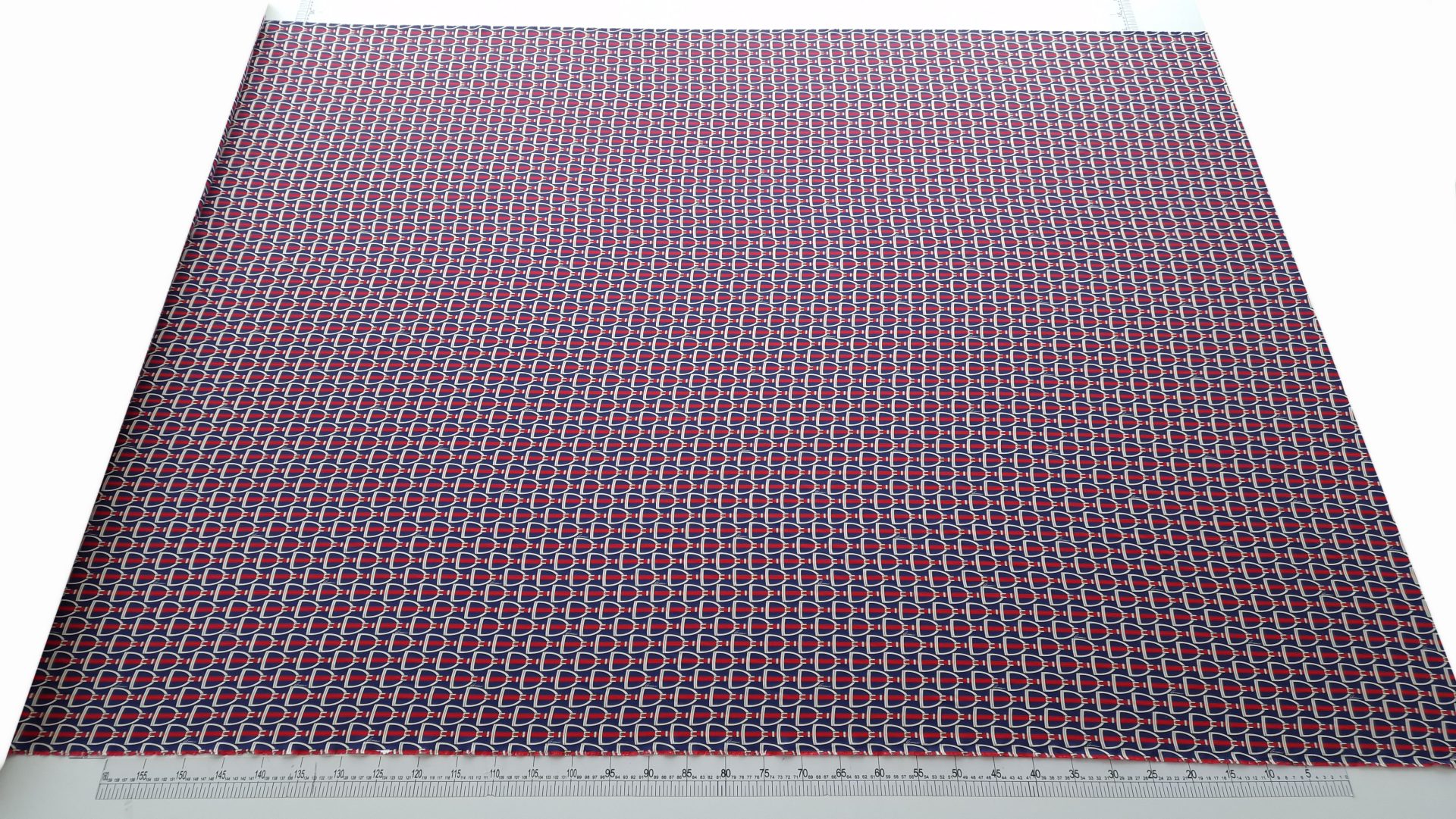 Twill din matase naturala multicolora cu monograma GUC1554 - imagine 6