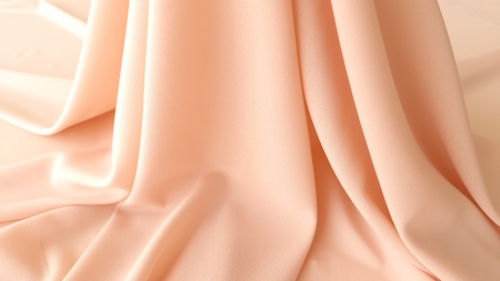 Crepe de Chine cu matase naturala ligh peach