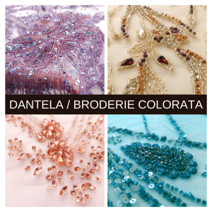 Dantela/Broderie colorata