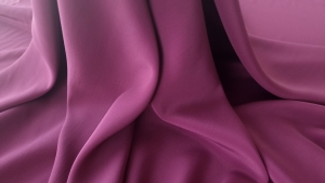 Crepe de Chine cu vascoza si elastan mulberry