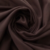 Stofa subtire cu lana si elastan pentru costume Dark Brown