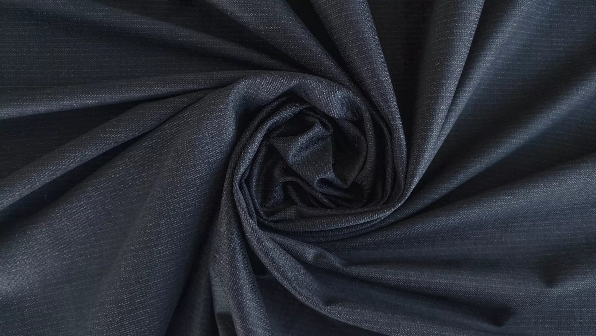 Stofa subtire din lana dark grey