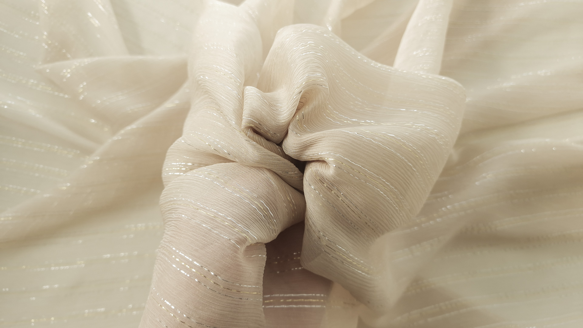 Voal creponat din matase naturala YSL1703 - imagine 5