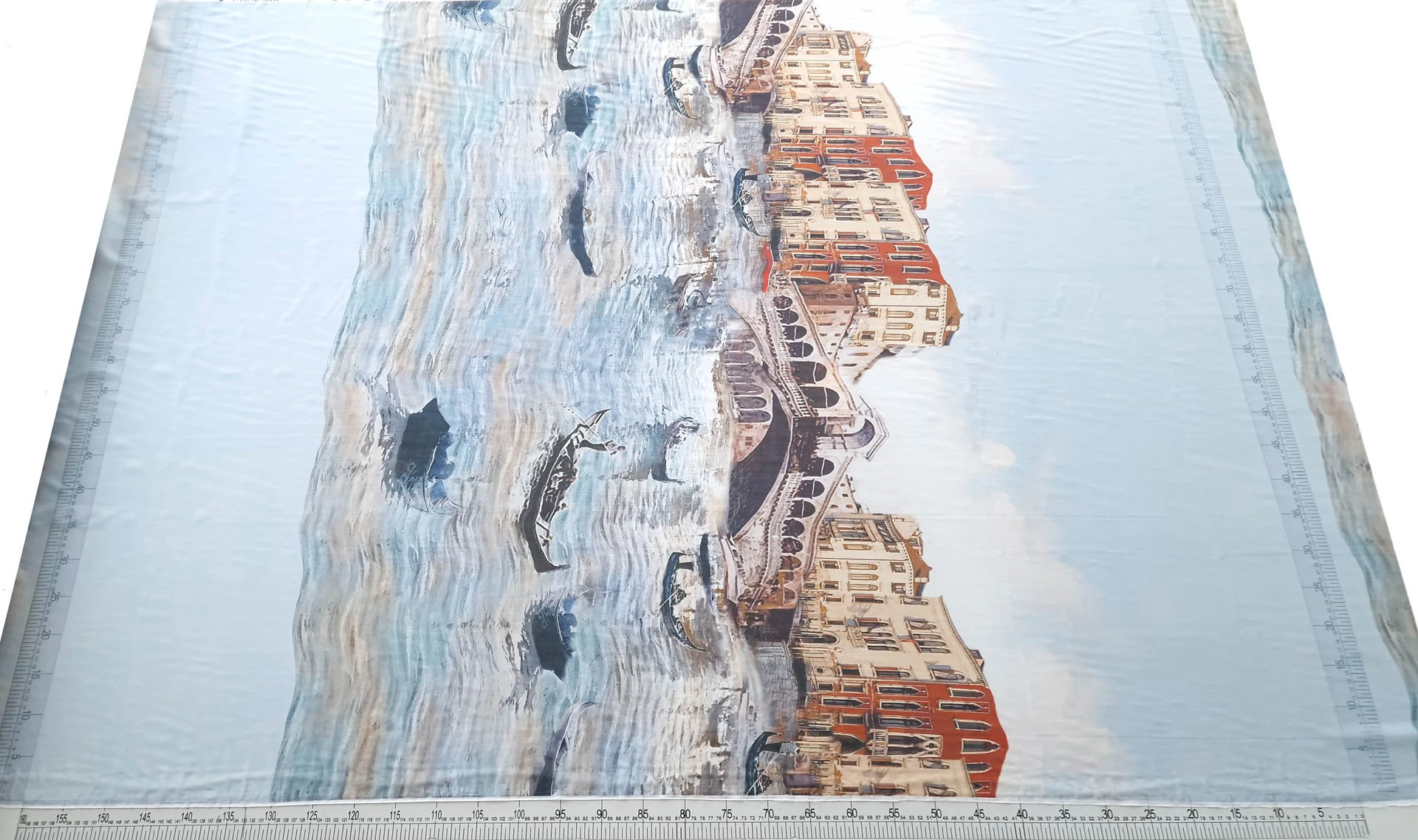 Voal din matase naturala Venice Love - imagine 6