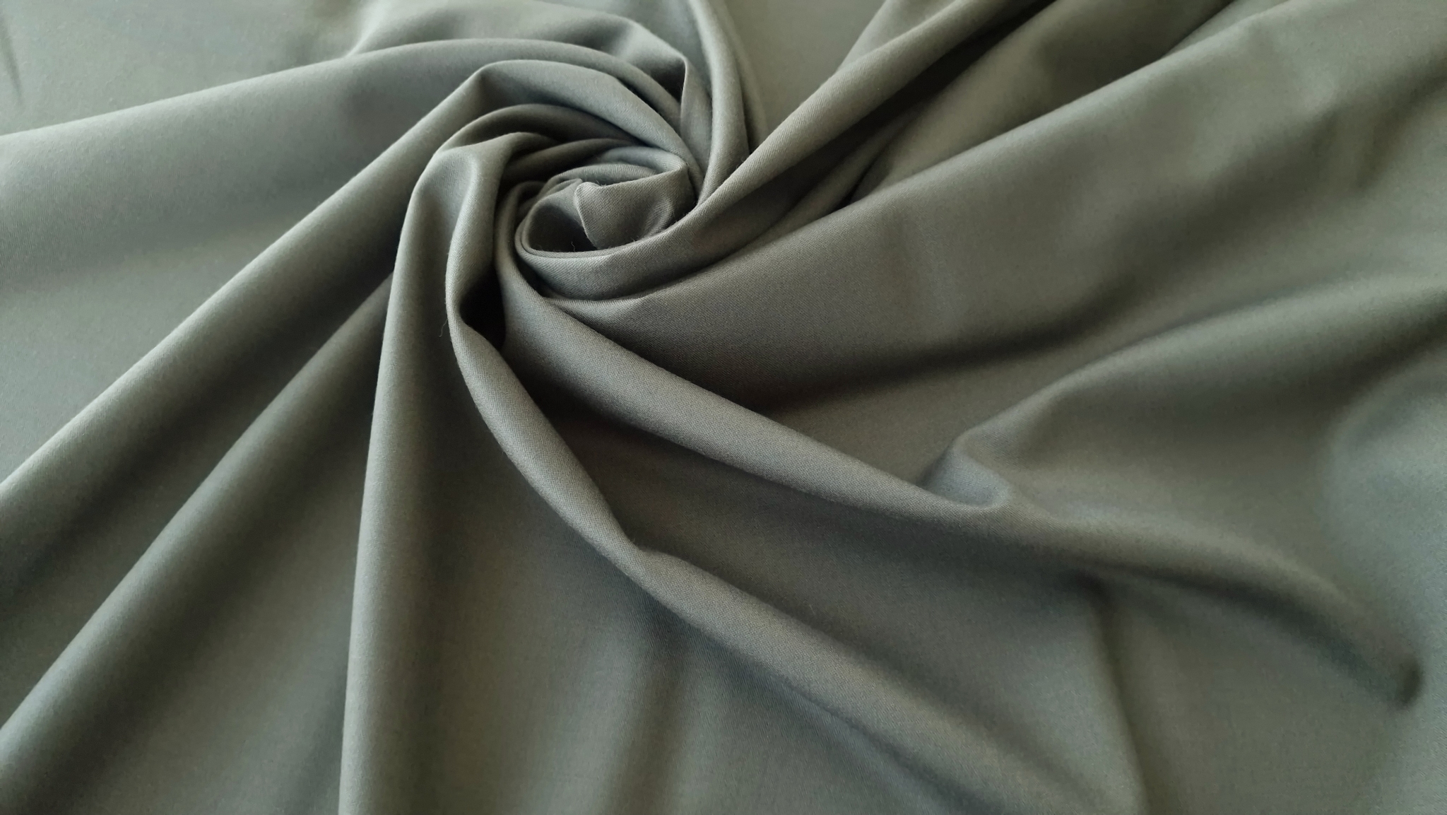 Stofa de costum verde militar - imagine 3