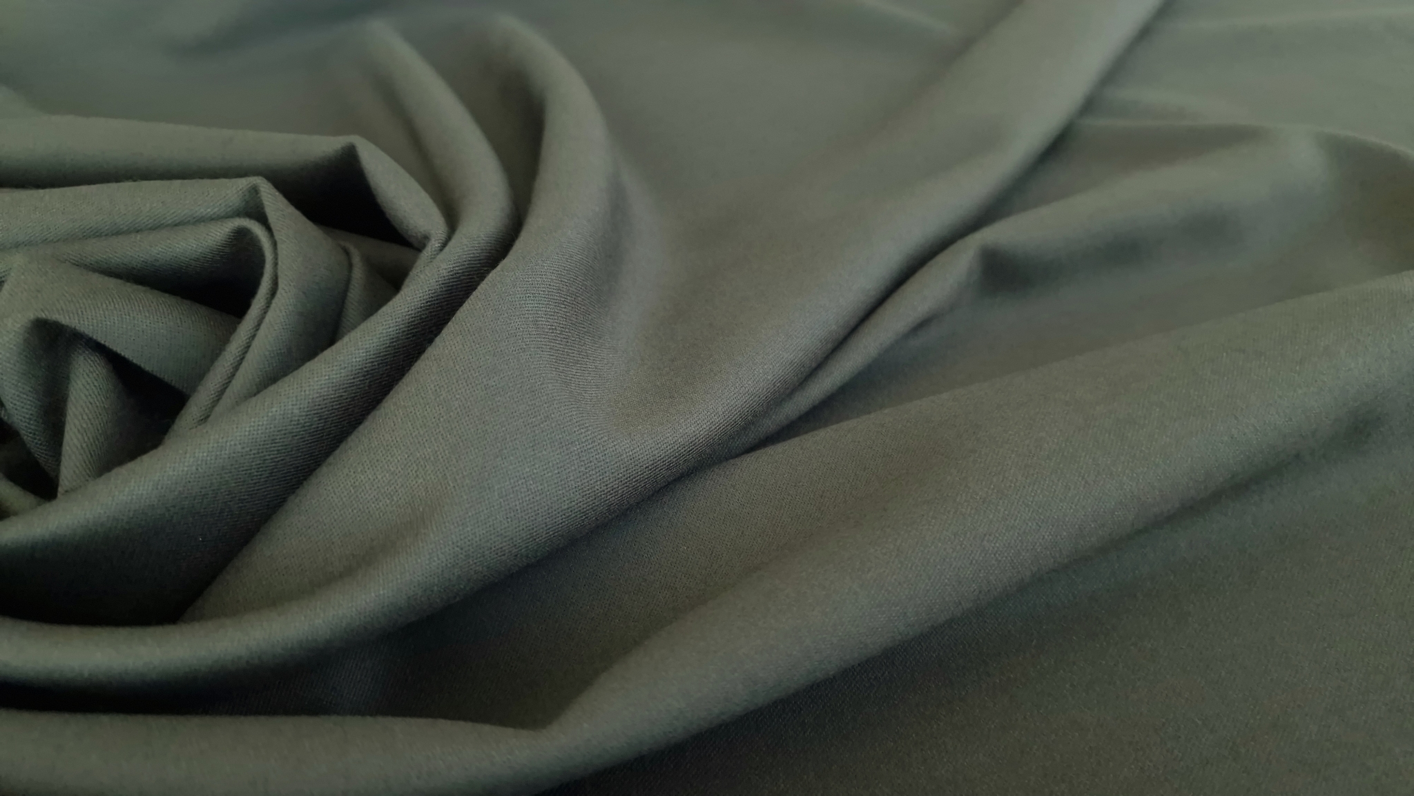 Stofa de costum verde militar - imagine 5