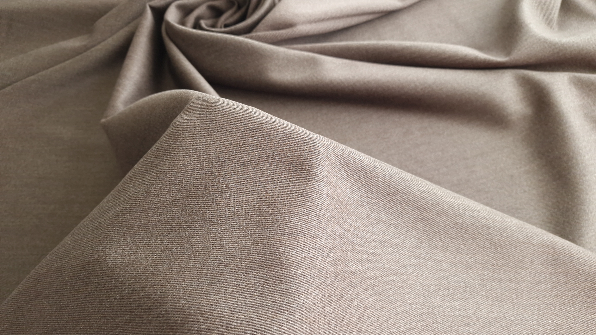 Stofa din lana Giorgio Armani-maro - imagine 5