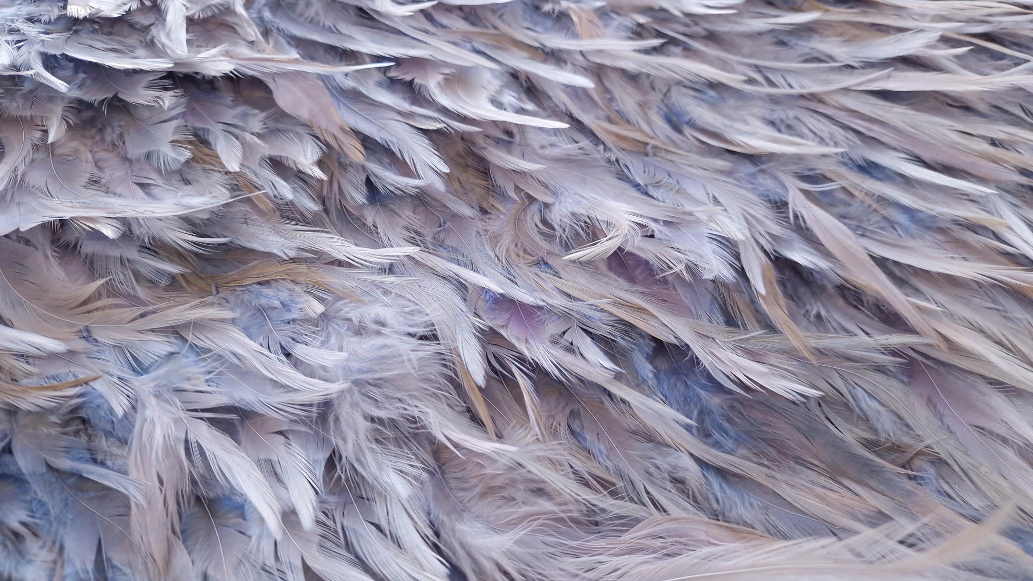 Broderie silver mauve accesorizata cu oglinzi si pene - imagine 2