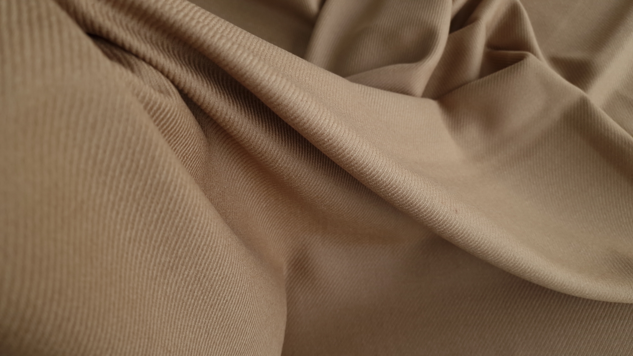 Stofa cammel din lana si casmir - imagine 4