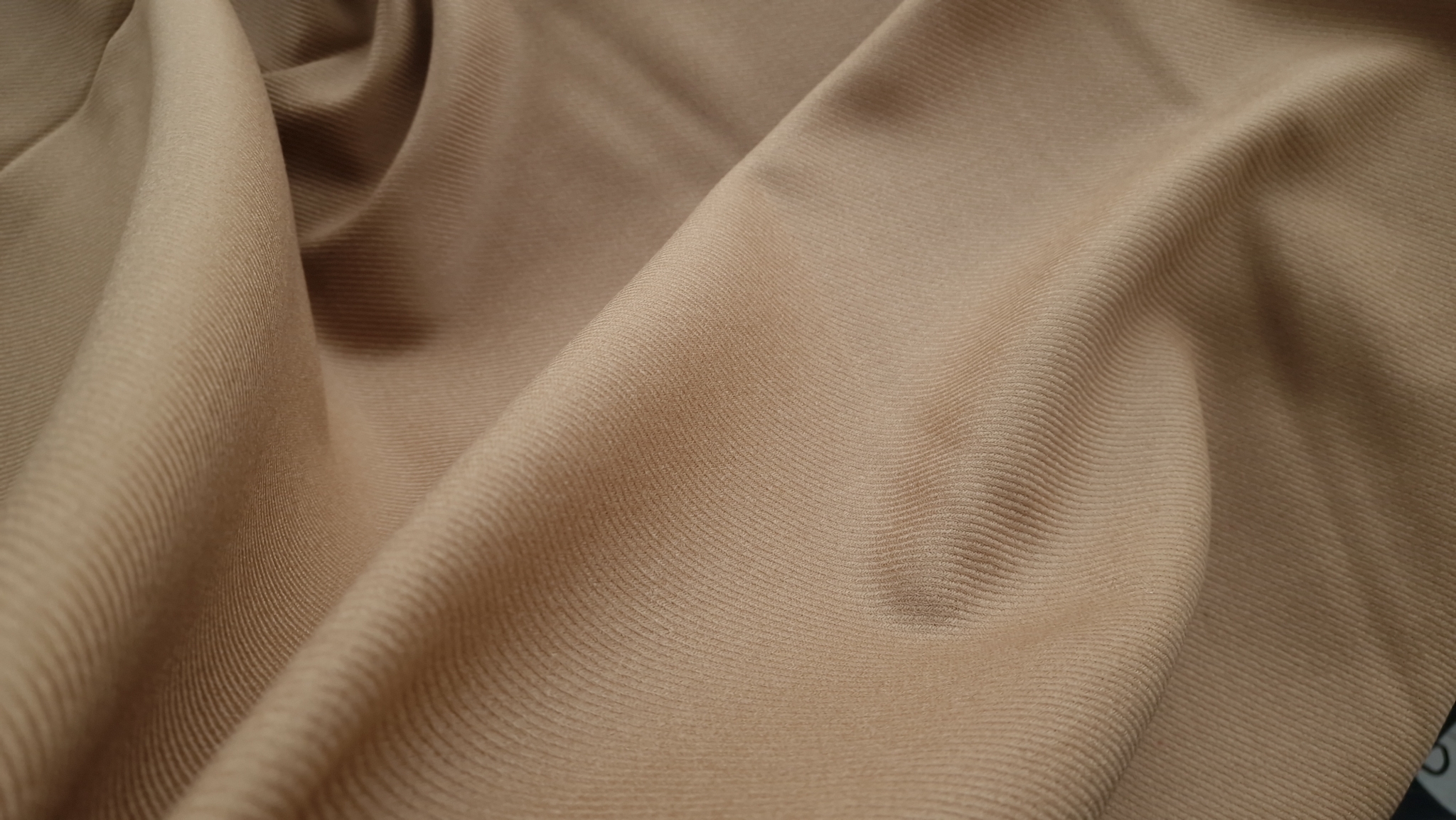 Stofa cammel din lana si casmir - imagine 5