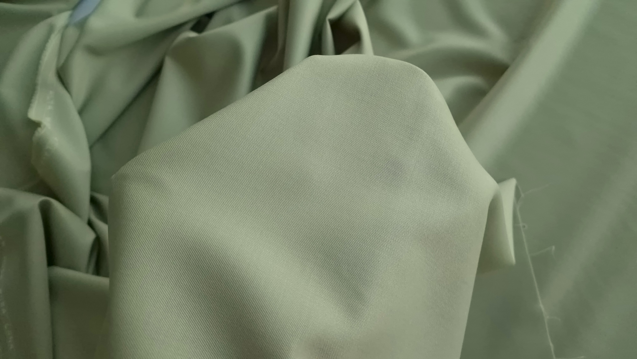 Stofa costum Alta Moda verde fistic - imagine 3