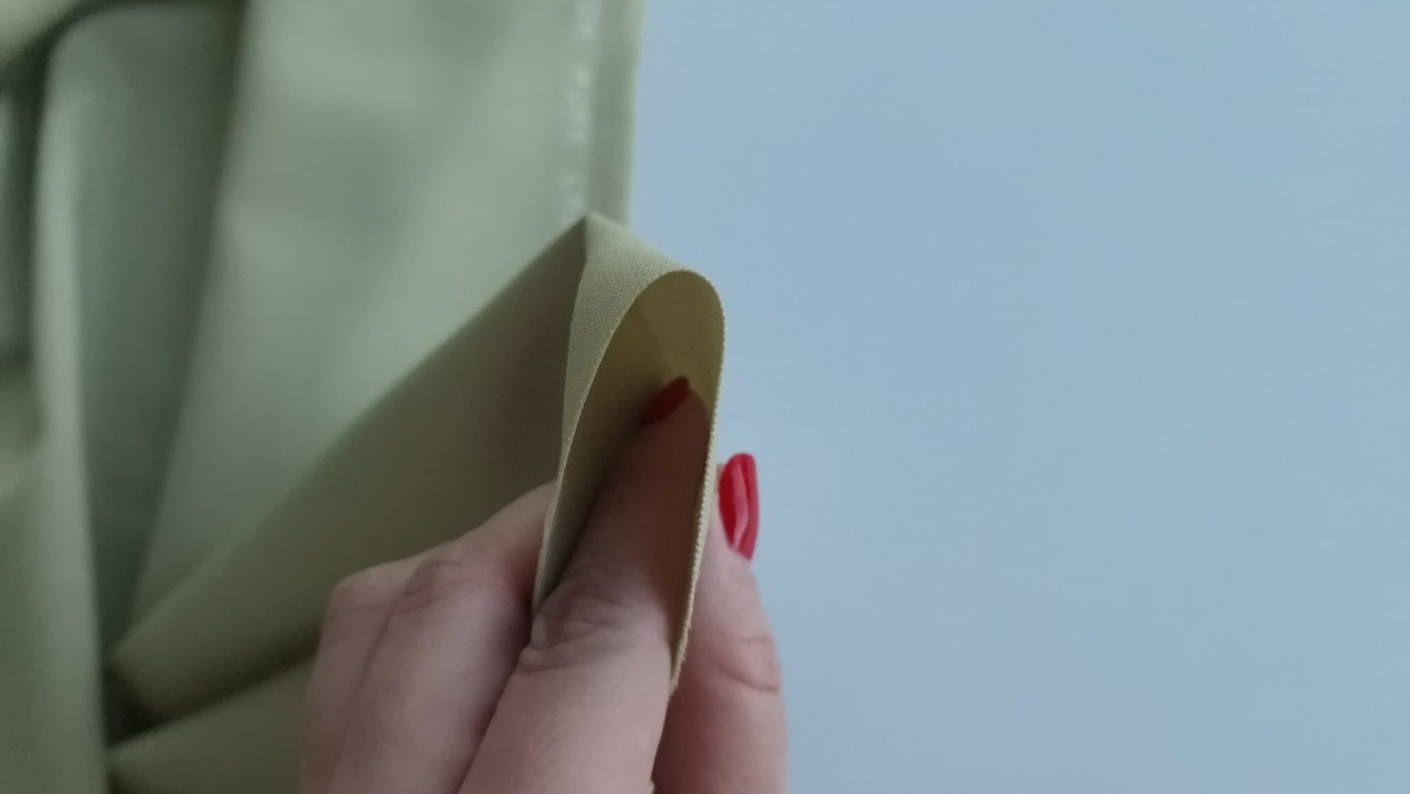 Stofa costum Alta Moda verde fistic - imagine 5