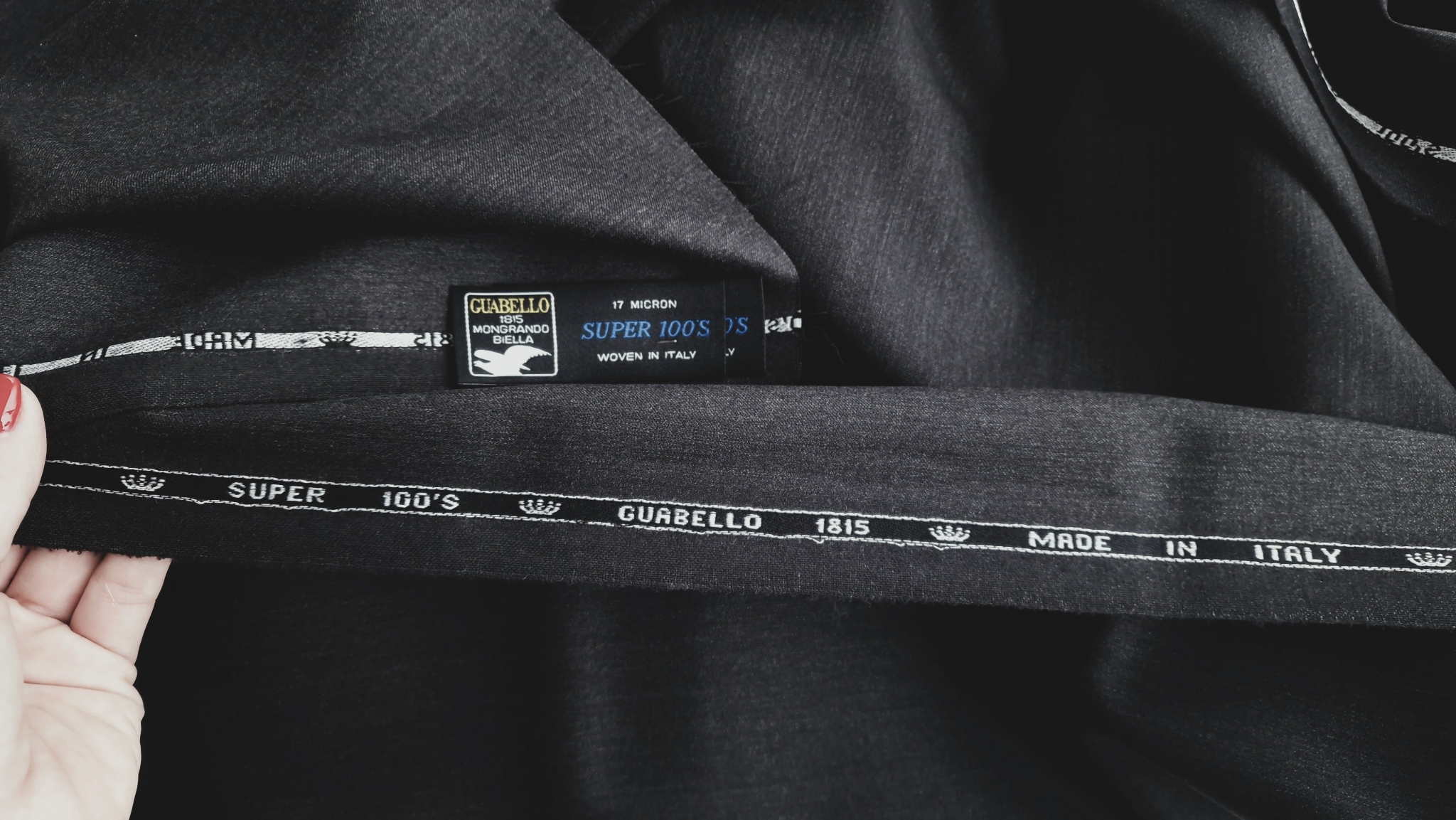 Stofa costum Guarbello din lana super100's