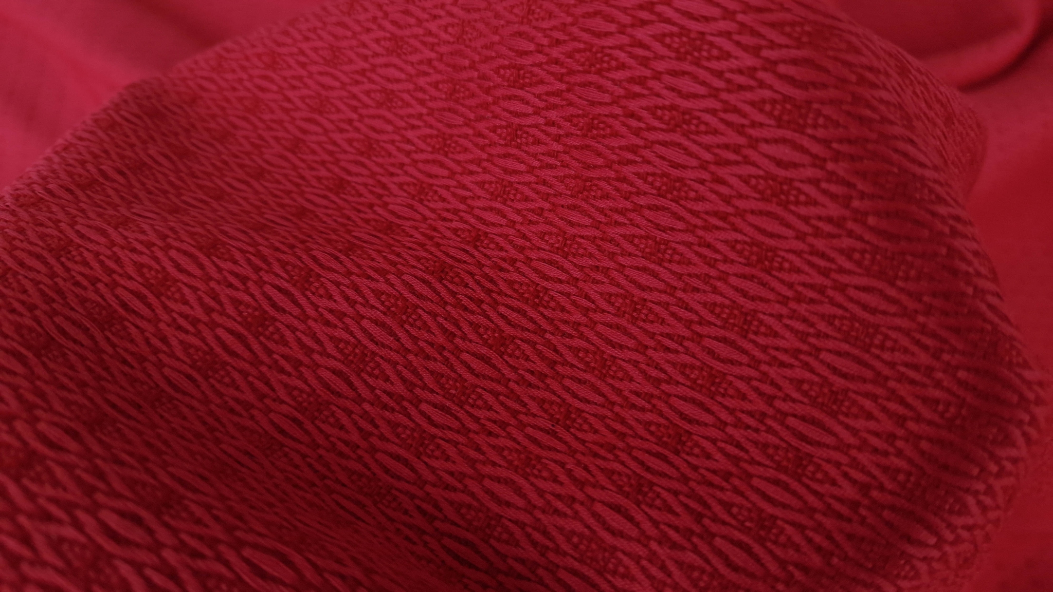 Stofa impletita din bumbac cu lana - imagine 2