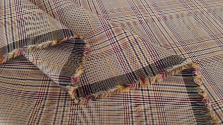 Stofa din lana Glen Plaid GUC1736