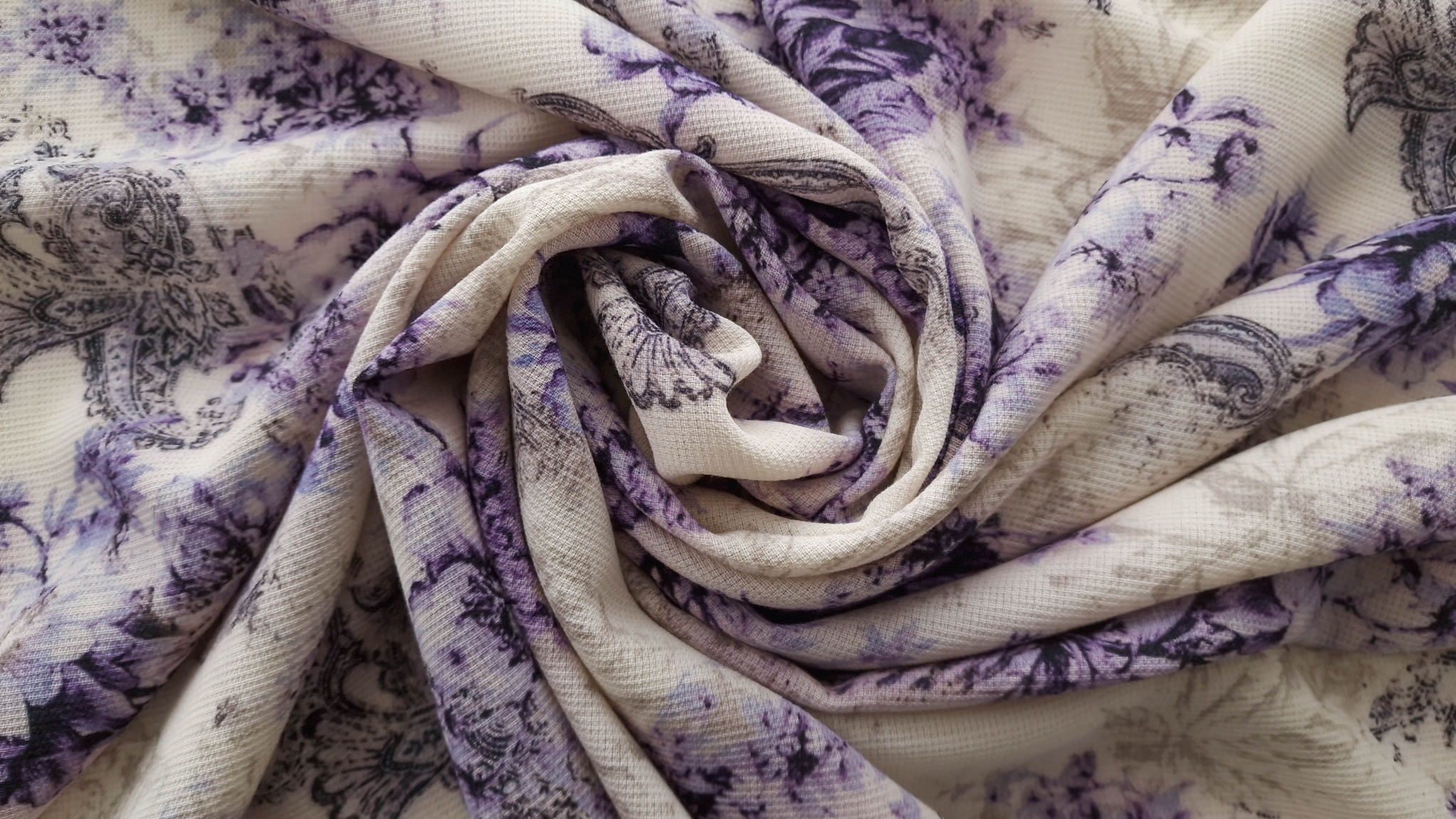 Tesatura Armani din lana imprimata - imagine 6