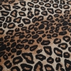 Tesatura din lana leopoard animal print