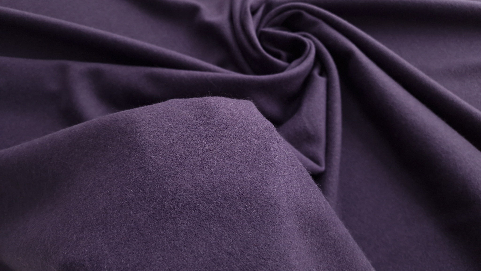 Stofa pentru palton din casmir cu lana - imagine 2