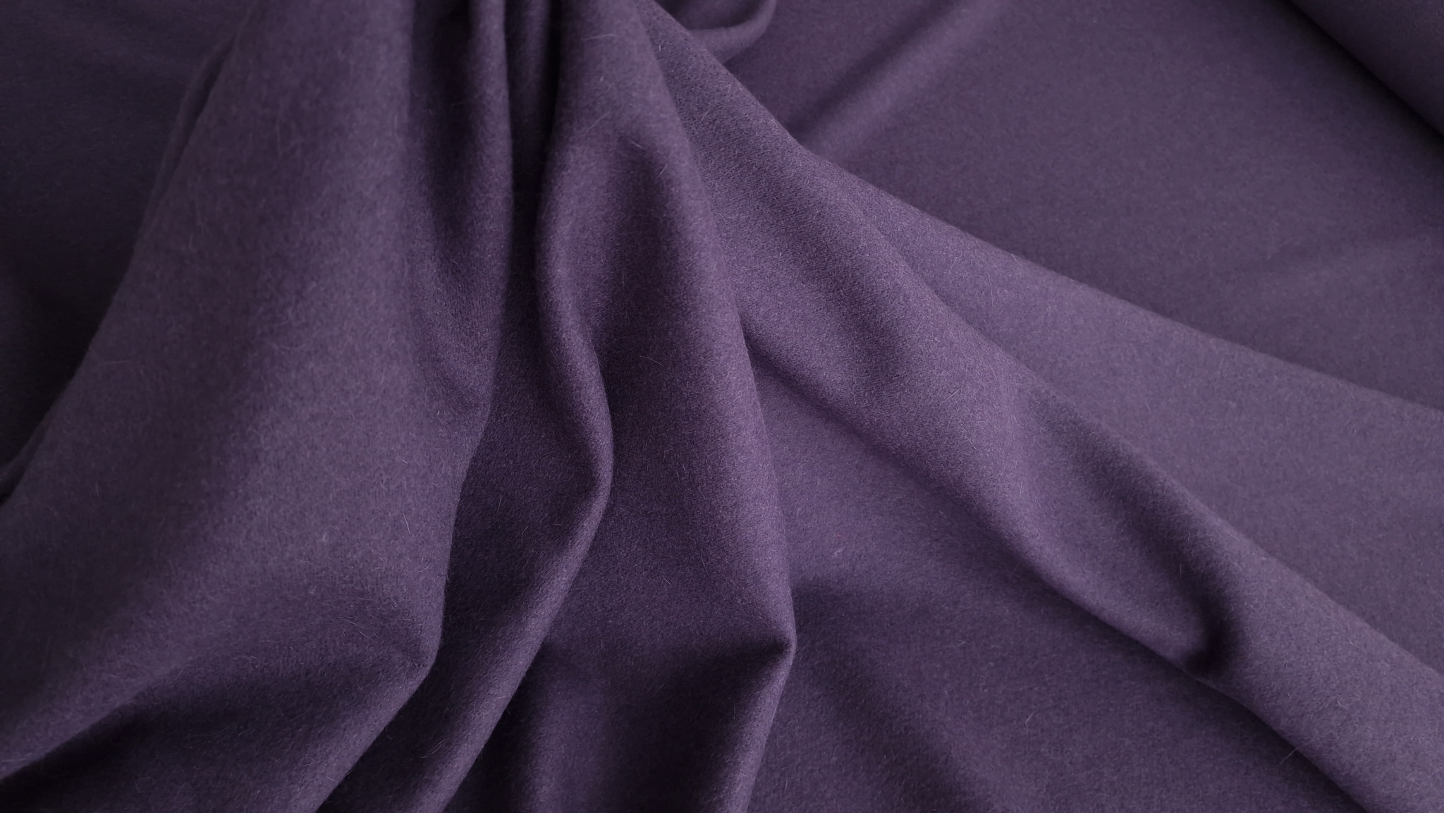 Stofa pentru palton din casmir cu lana - imagine 3