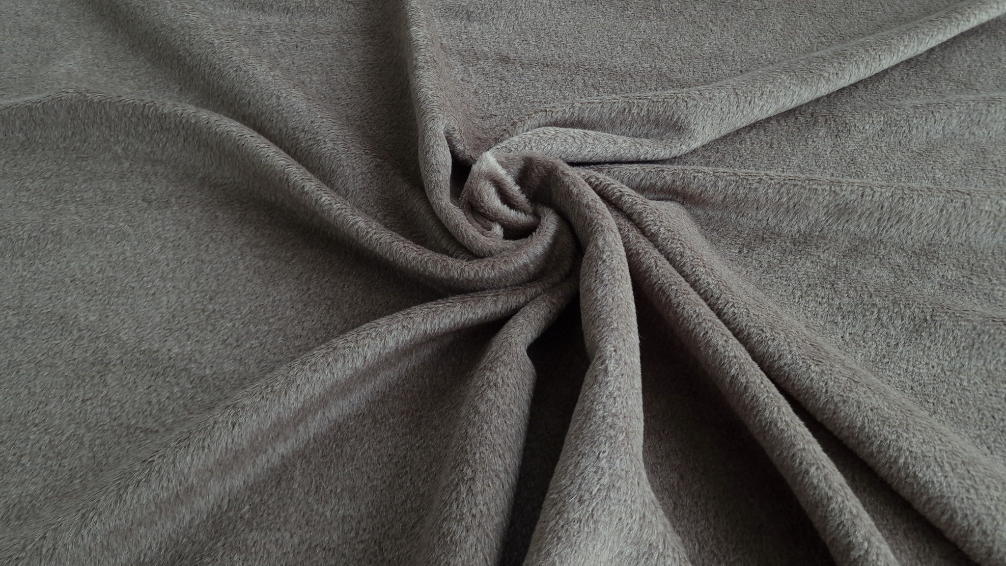 Stofa grej cu alpaca si lana - imagine 9