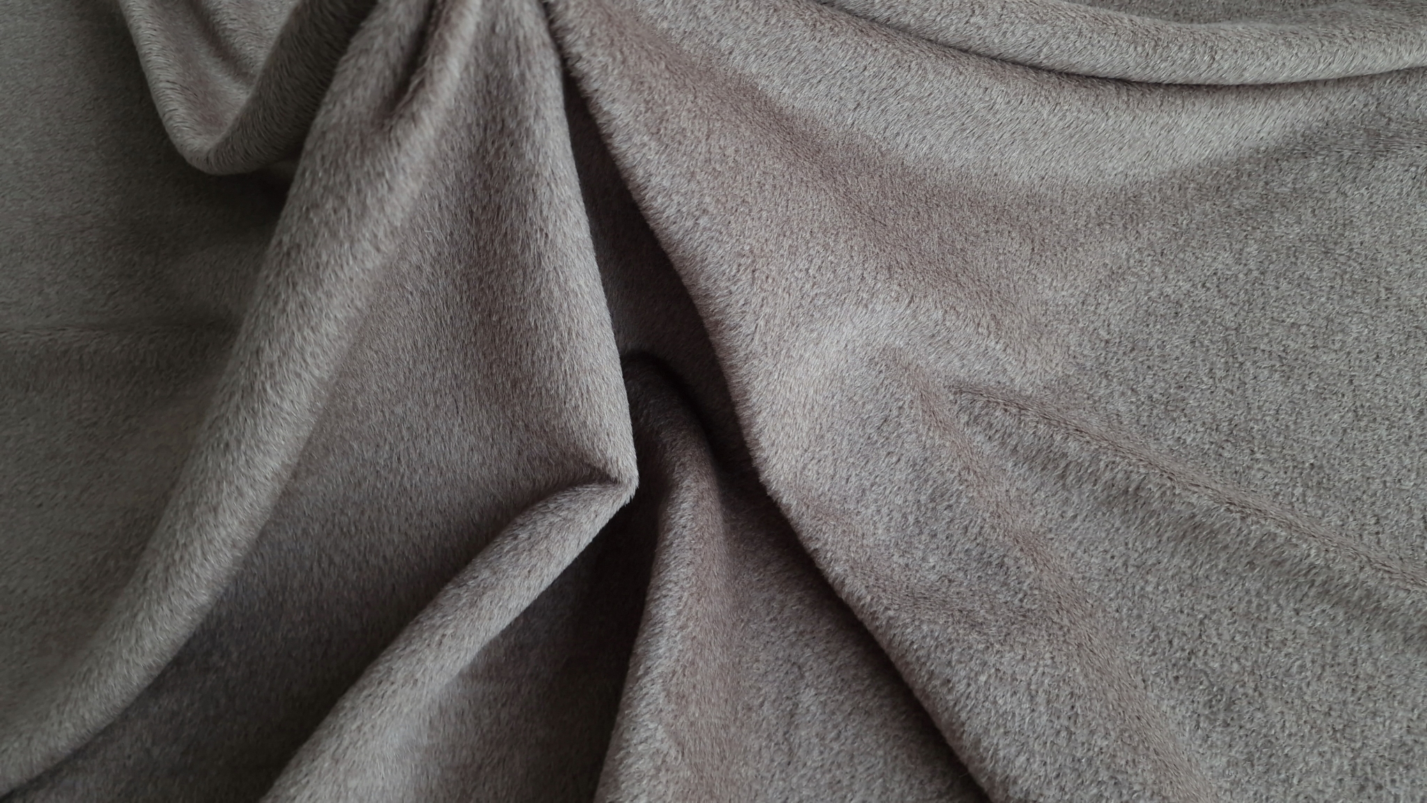 Stofa grej cu alpaca si lana - imagine 2