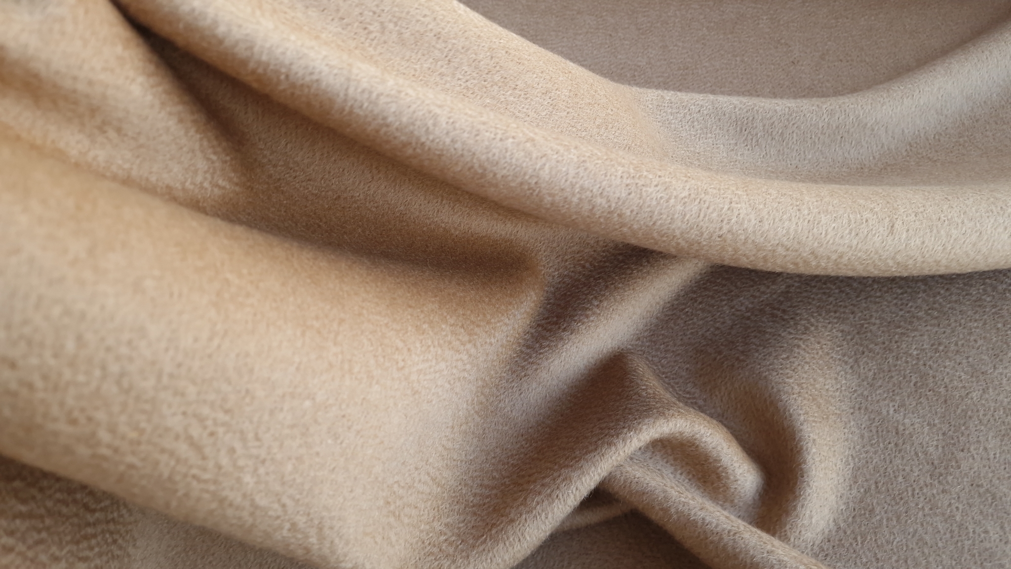 Stofă mocha mousse cu lână virgină și cașmir - imagine 7