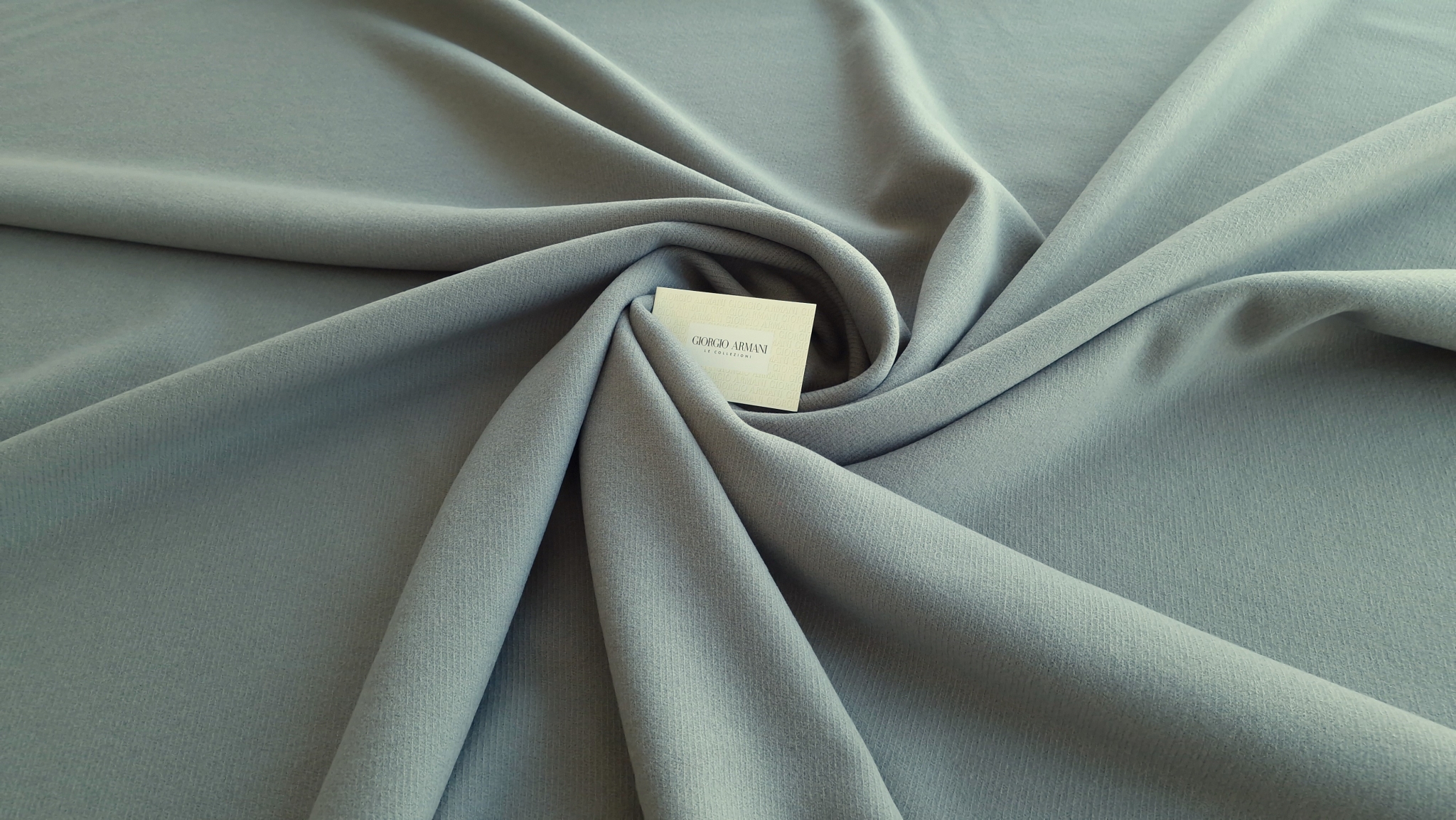 Stofa groasa din lana virgina Giorgio Armani