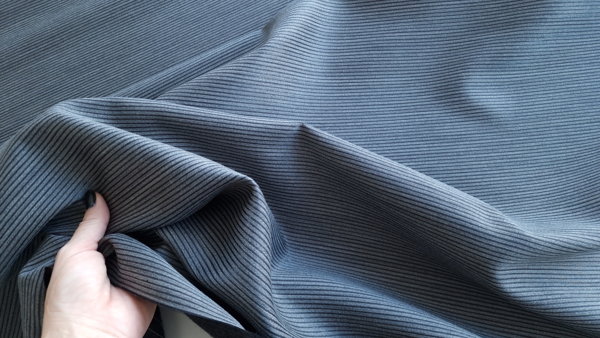 Stofa cu tinuta Clerici Tessuto- gri - imagine 9