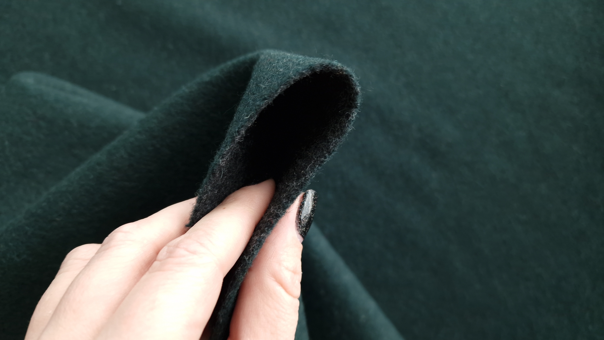 Stofa din lana cu doua fete - imagine 5