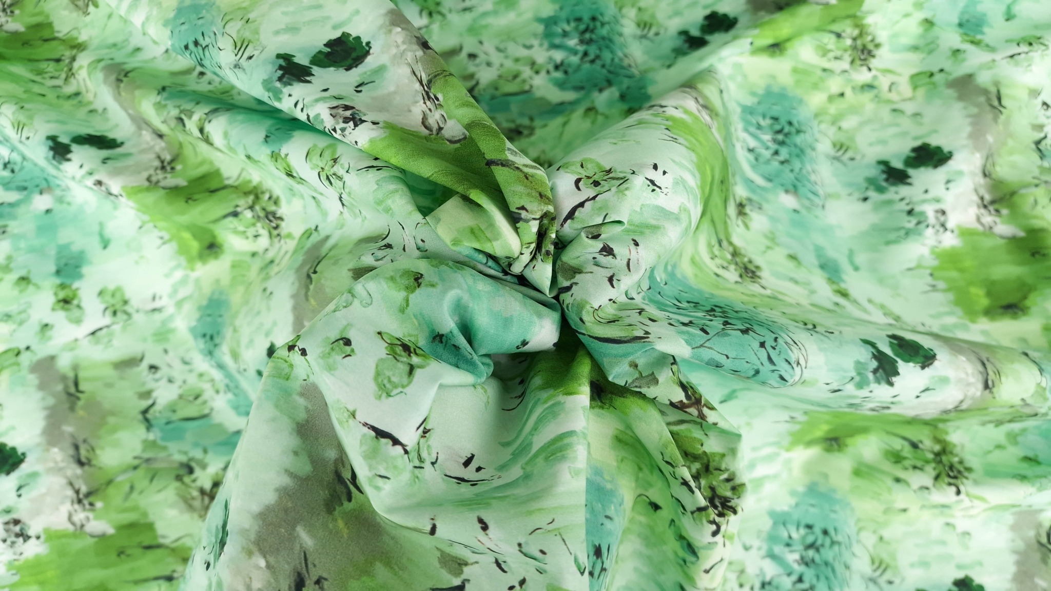 Poplin imprimat din bumbac GBV1781 - imagine 3