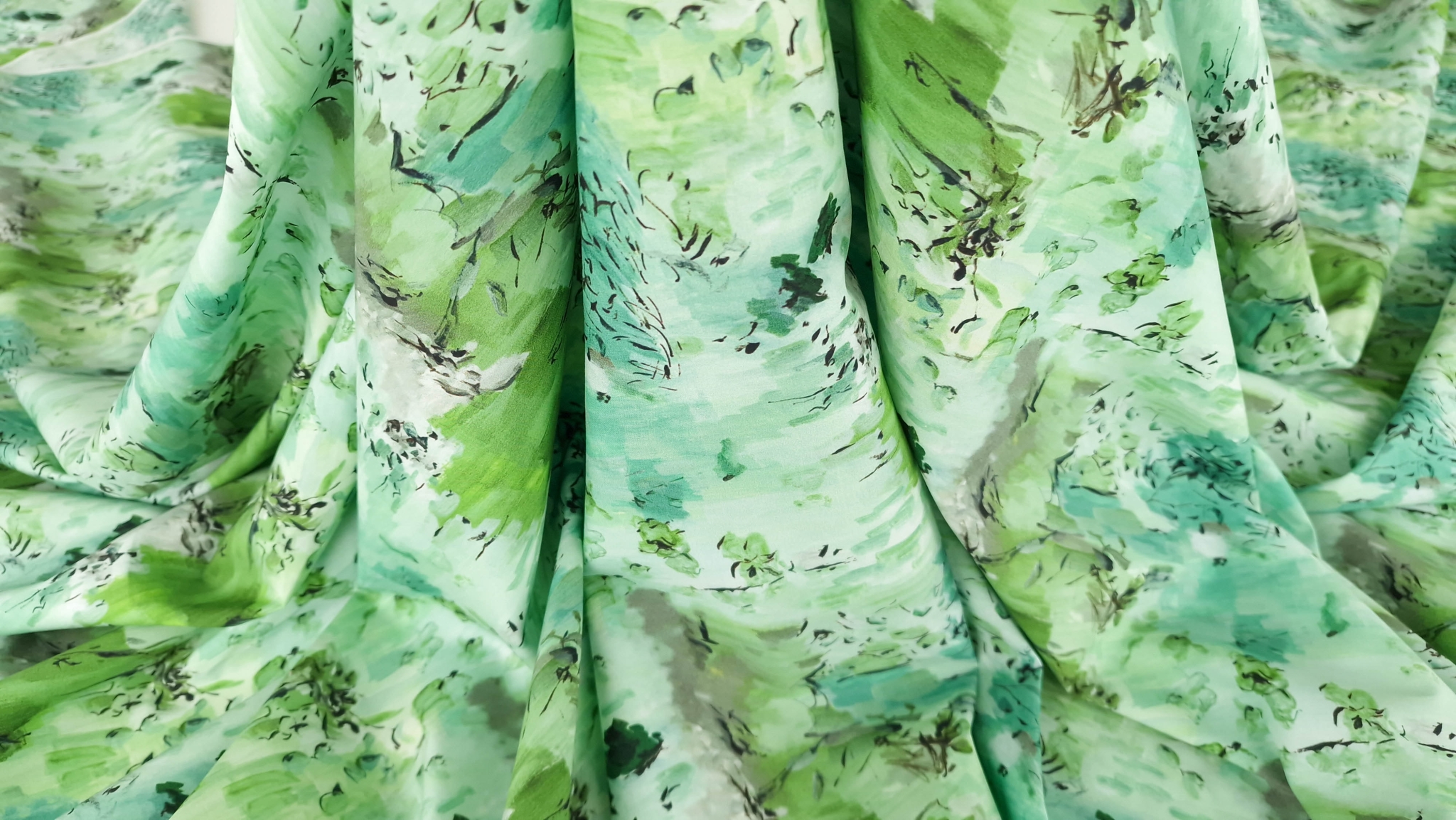 Poplin imprimat din bumbac GBV1781 - imagine 5