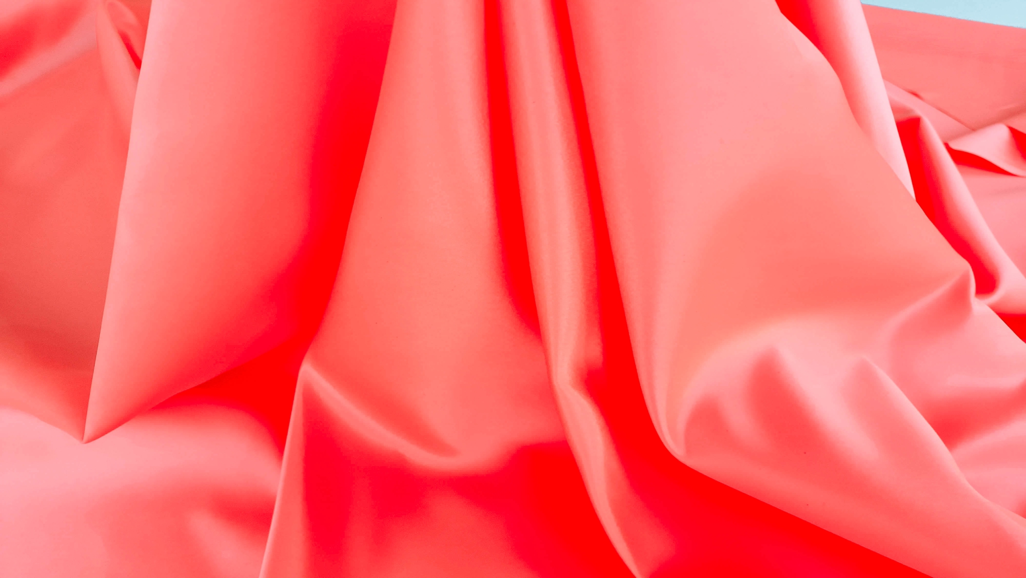 Tafta Duchesse pink-orange neon - imagine 2