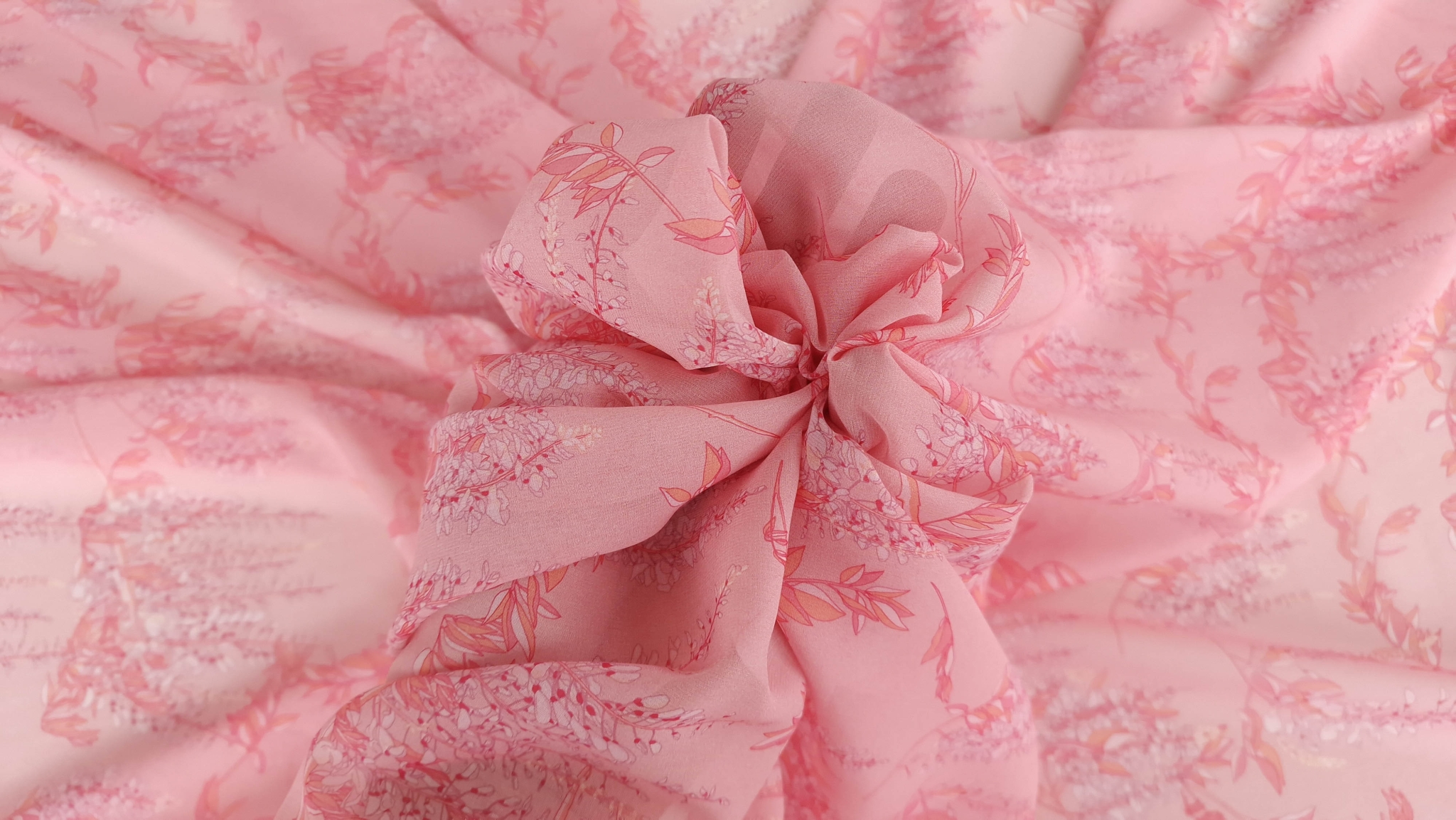 Voal Georgette din matase naturala GBV1790 - imagine 4