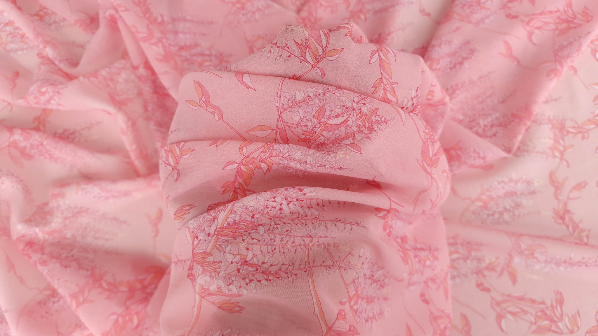 Voal Georgette din matase naturala GBV1790 - imagine 5