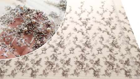 Broderie cu aplicatii antic gold