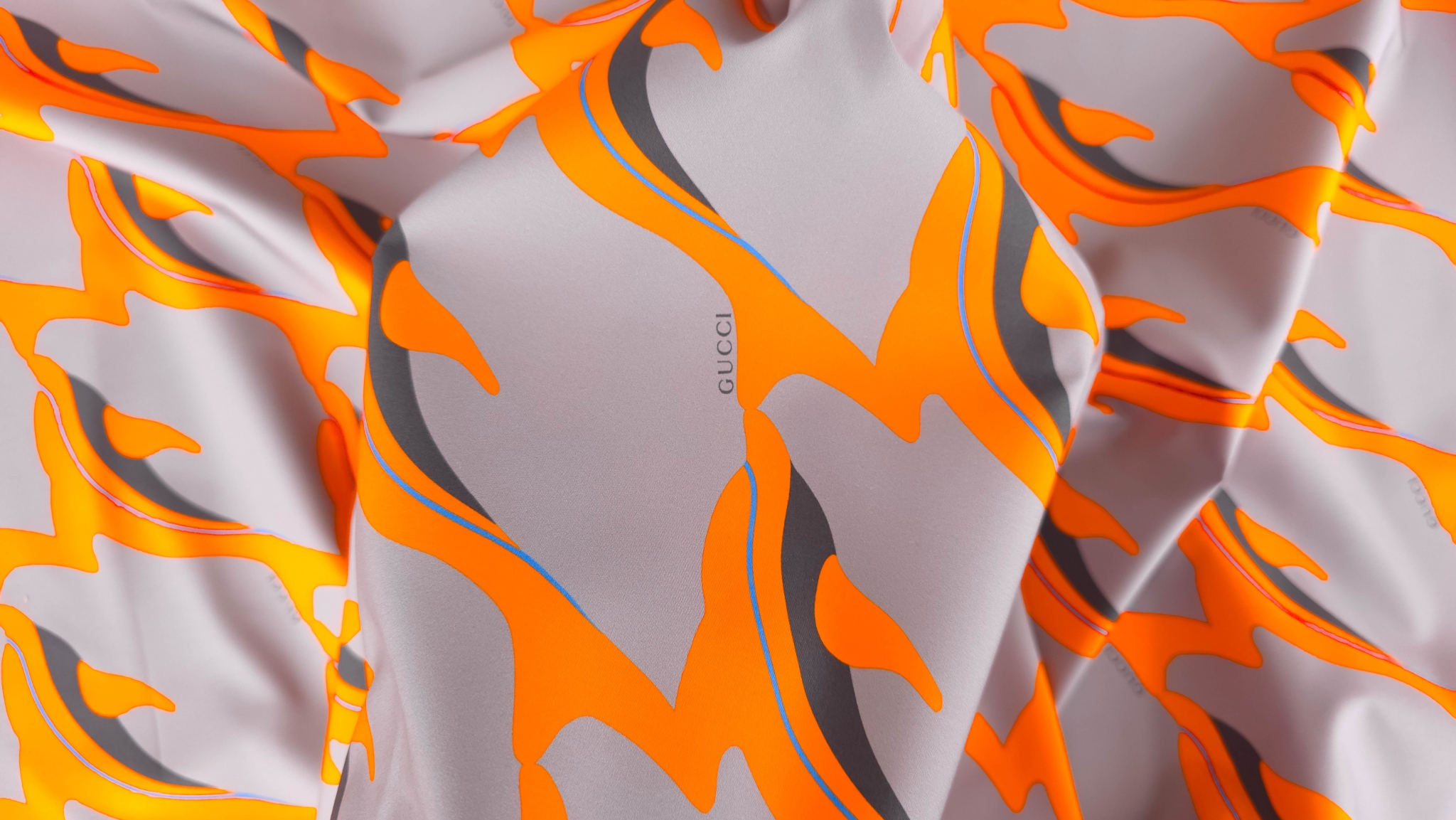 Poplin din bumbac dolphin print GUC1799 - imagine 4