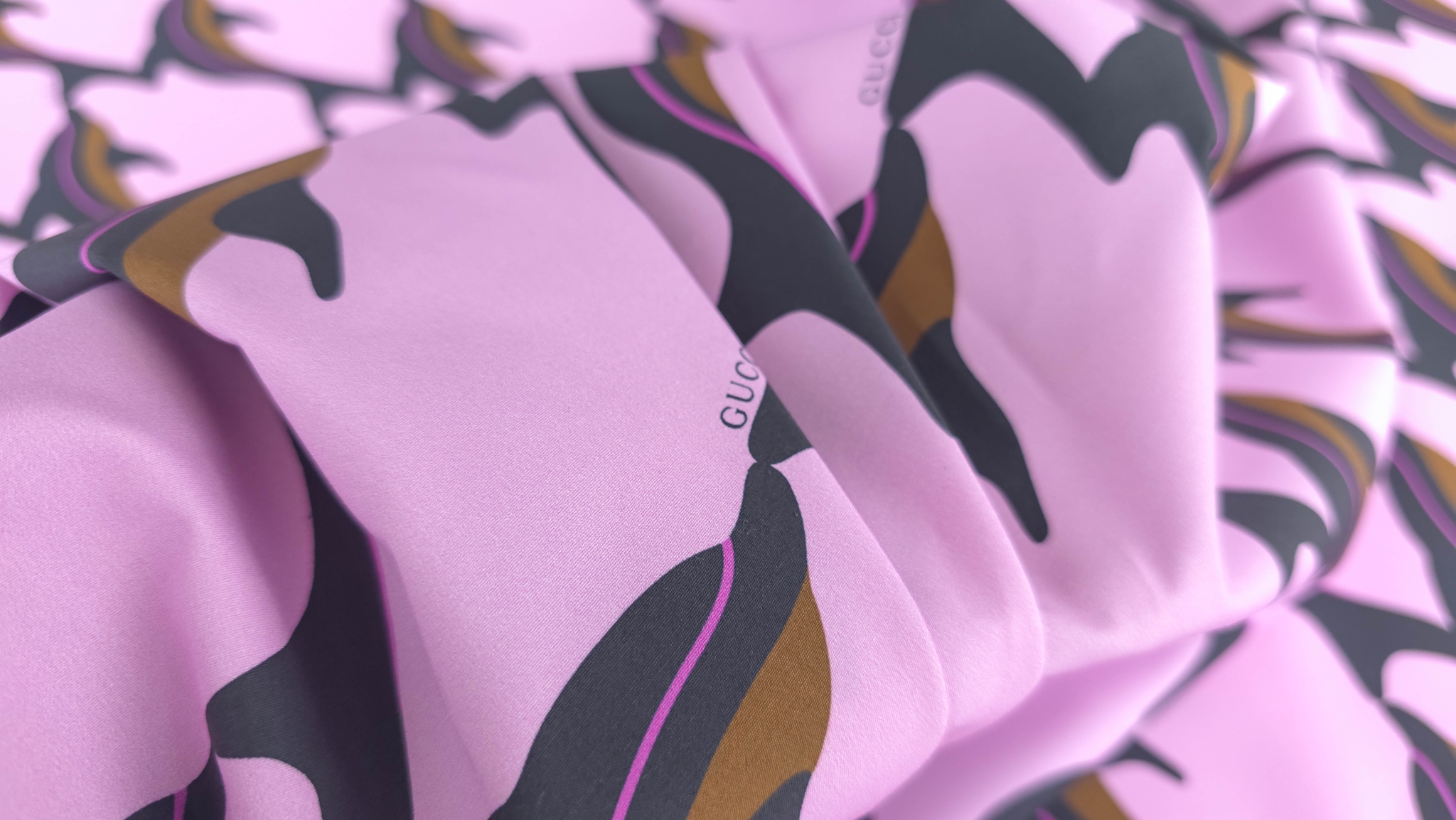 Poplin din bumbac dolphin print GUC1800 - imagine 5