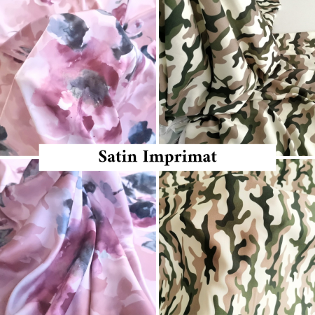 Satin imprimat