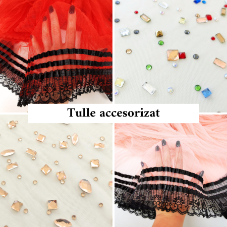 Tulle accesorizat
