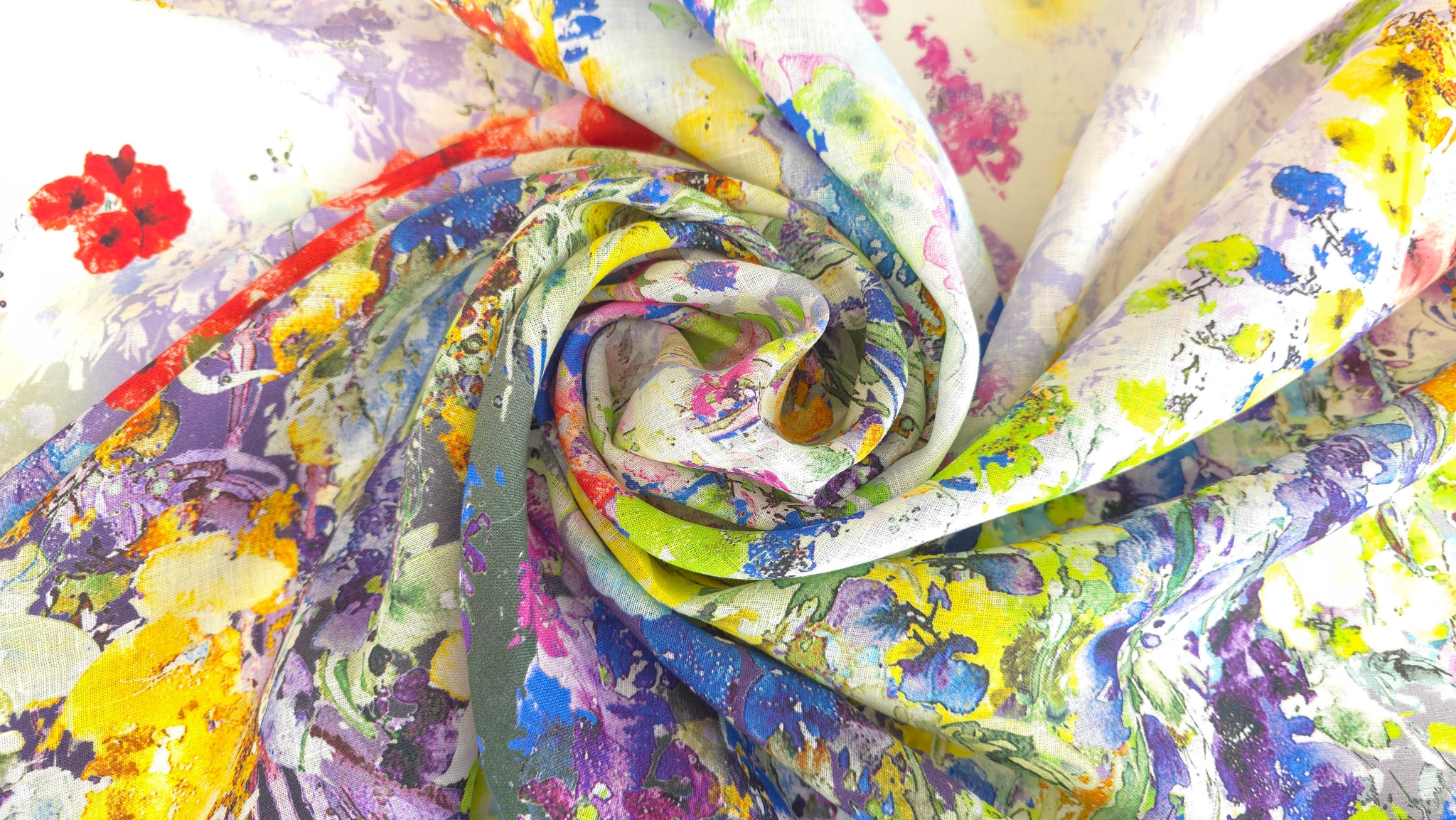 Tesatura din IN Floral Art Print - imagine 6