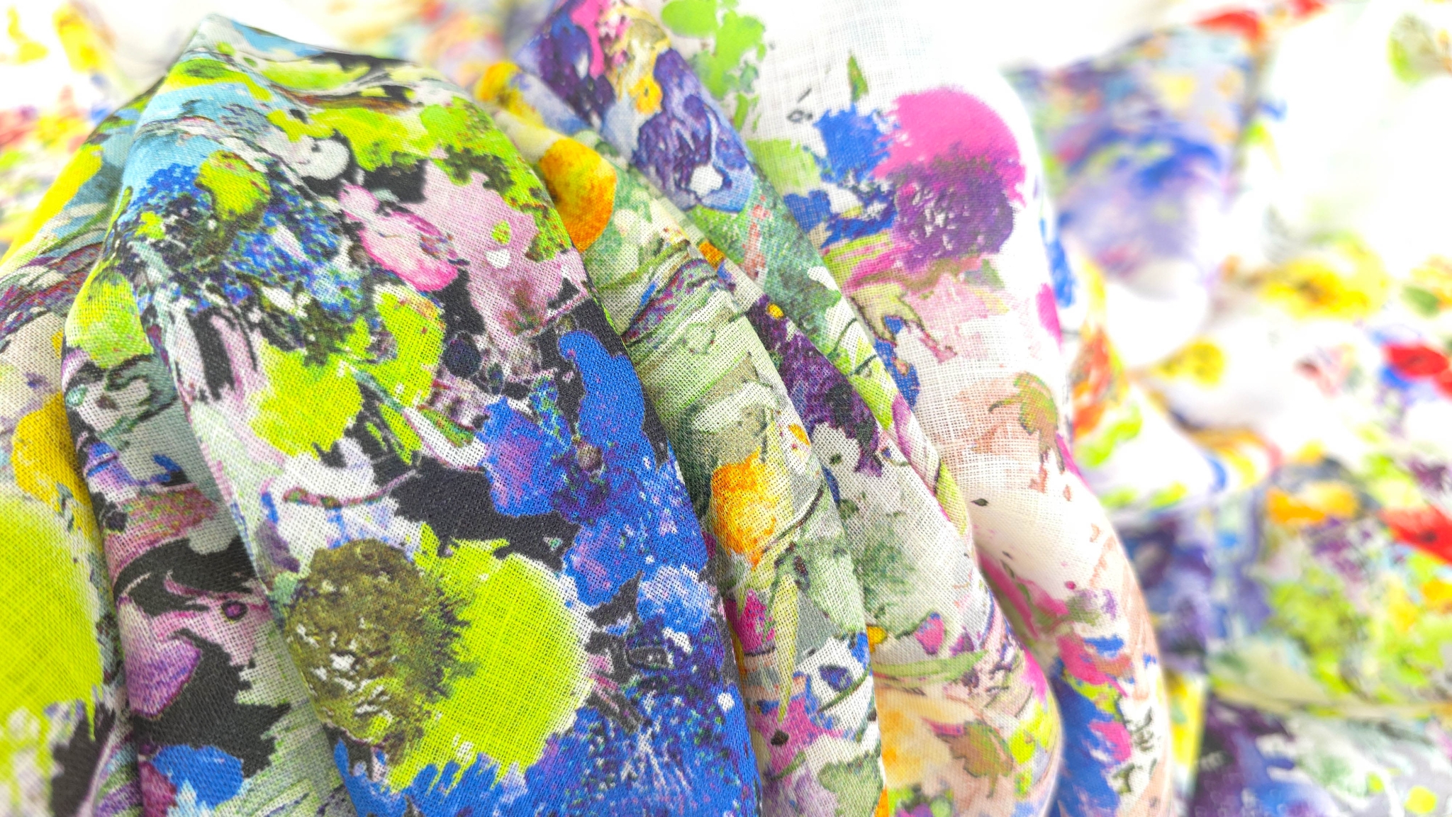 Tesatura din IN Floral Art Print