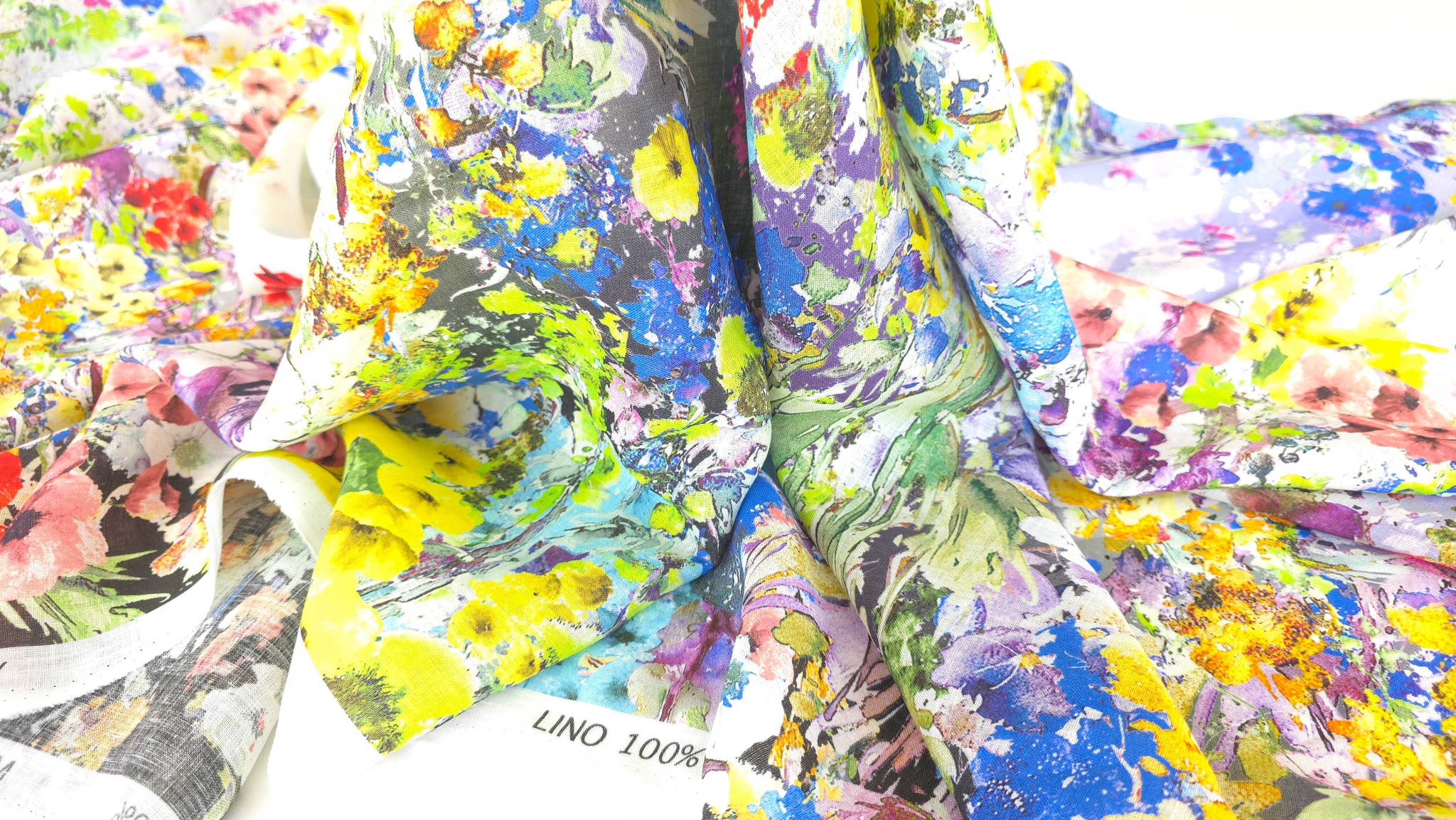 Tesatura din IN Floral Art Print - imagine 7