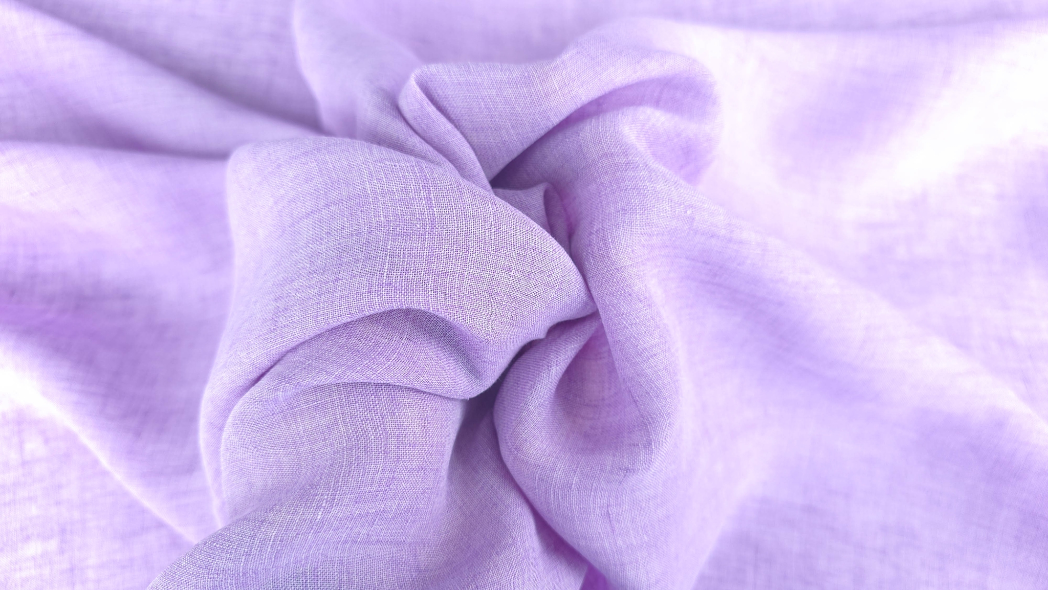 Tesatura din in 100% lavanda - imagine 3