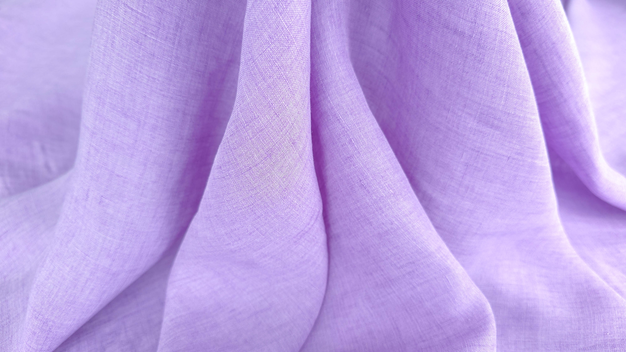 Tesatura din in 100% lavanda - imagine 4