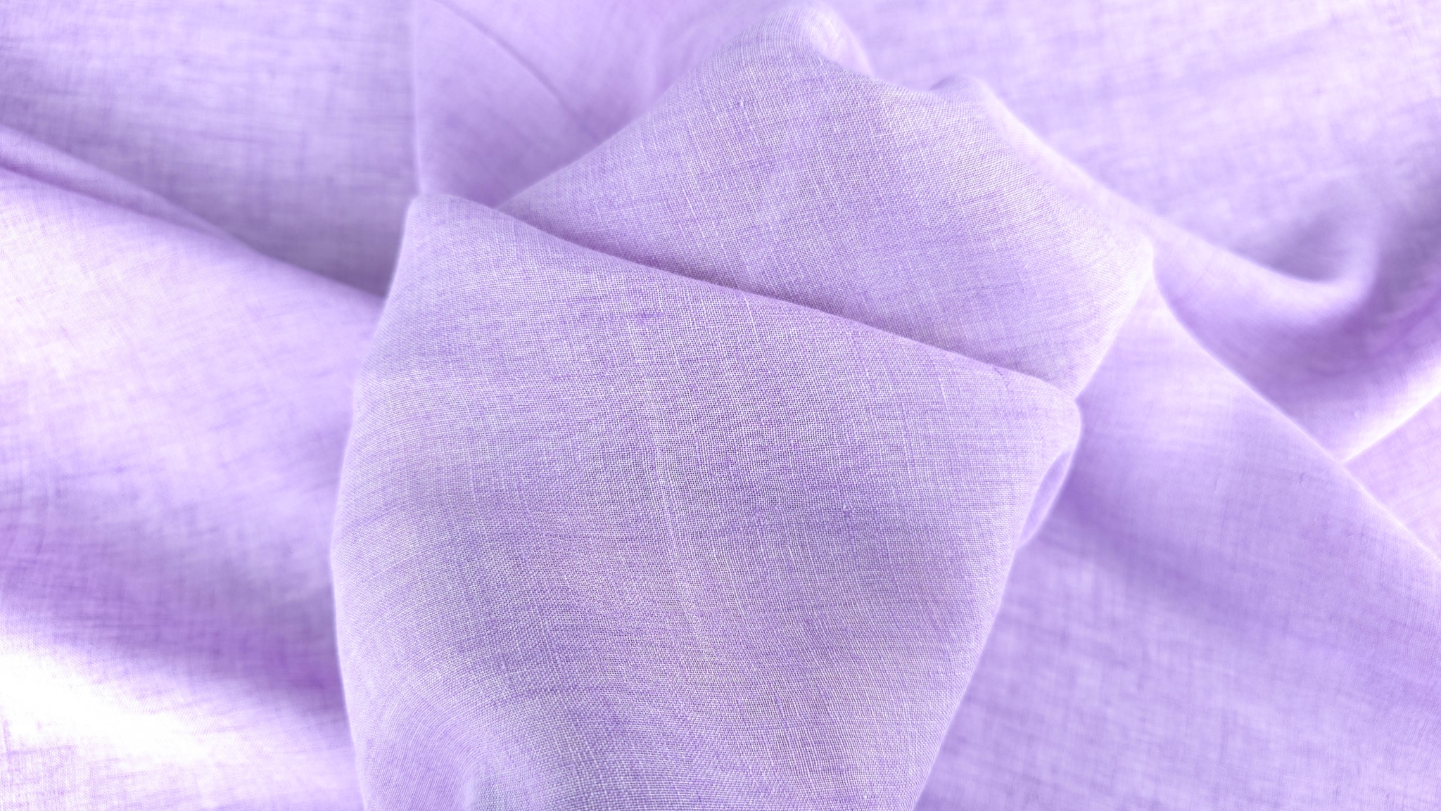 Tesatura din in 100% lavanda - imagine 2