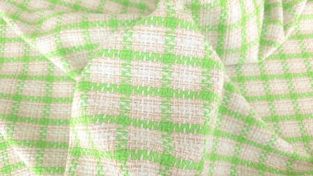 stofita tip chanel de vara cu in si bumbac verde ivory crem evelin textile (5)